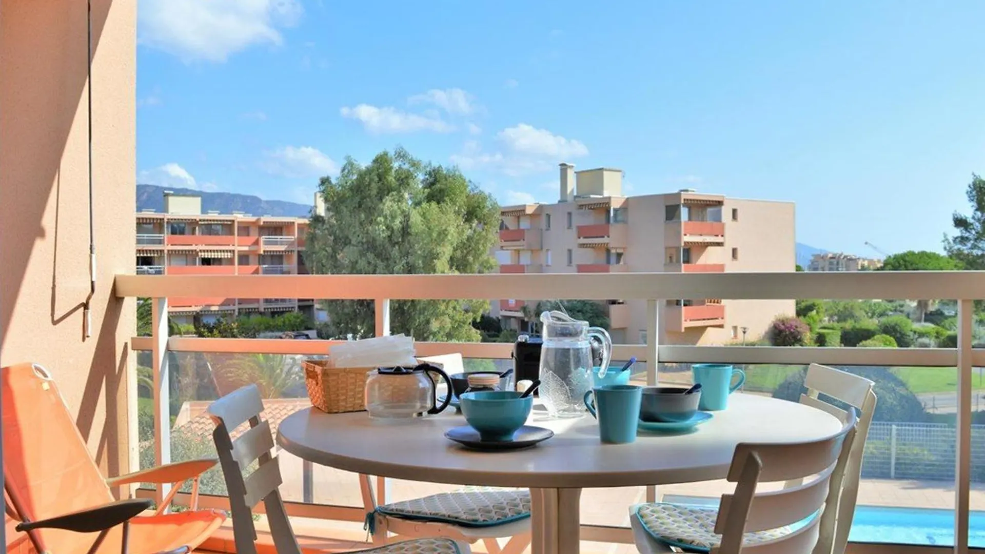 Studio Cosy Avec Terrasse, Piscine, Tennis, Wi-Fi - Acces Direct Plage - Bormes-Les-Mimosas - Fr-1-251-560 location